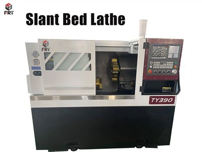 Torno CNC de cama inclinada